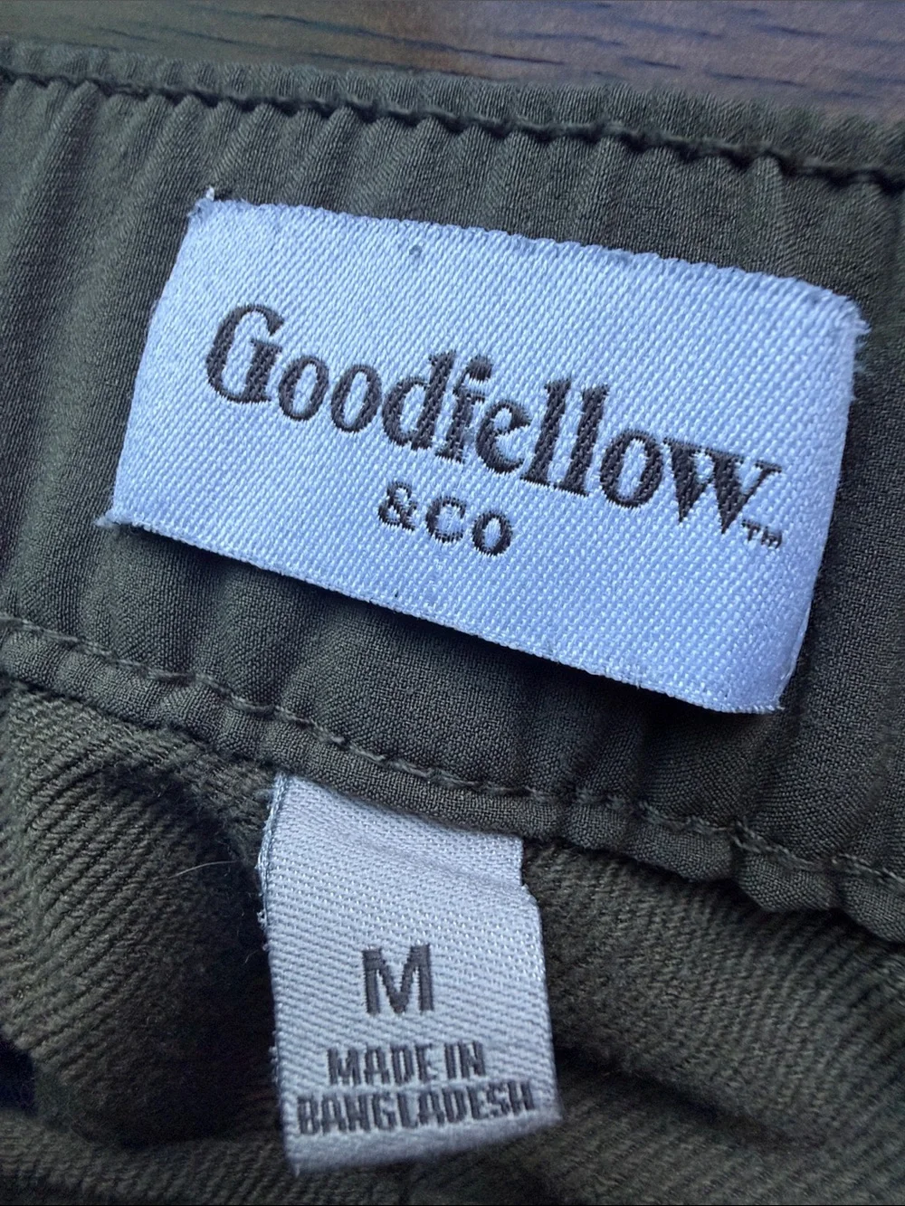 Goodfellow & Co Men's Green Drawstring Joggers